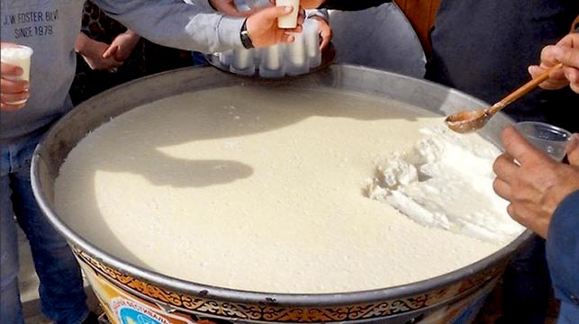 Праздник айрана на Медовых водопадах, Карачаево-Черкесия