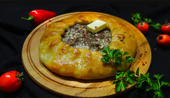 Открытый хычын с мясом