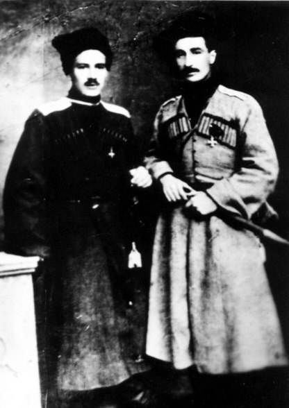 Даут Акачиев и Магомет-Герий Крымшамхалов