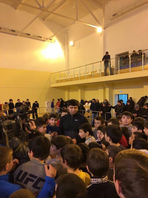 В спорткомплексе «Олимп» города Карачаевска