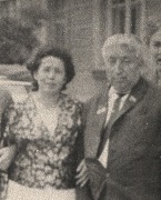 Халимат Байрамукова с Расулом Гамзатовым, 1968 г.