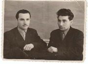 Умар Зулкарнаевич Байрамуков и Магомет Ахьяевич Хубиев. 09.01.1957.  г. Фрунзе