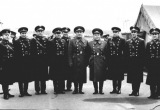 В центре - генерал-лейтенант Магометов (Ortada - general-leytenant Magomet ulu)