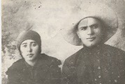 Байрамукова Халимат и Байкулов Даут. 17 июль 1931 г. Халимат 14 лет