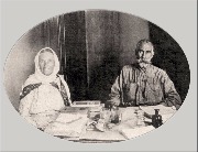 Дадаш Балкаруков, его жена Мисирхан Баразбиева. Баку, 1931.