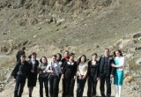 Общее фото нашей группы перед подъёмом в аул Шыкъы. 16 октября.